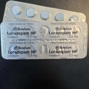 Lorazepam 1mg, 2,5mg | Comprar Lorazepam sin receta